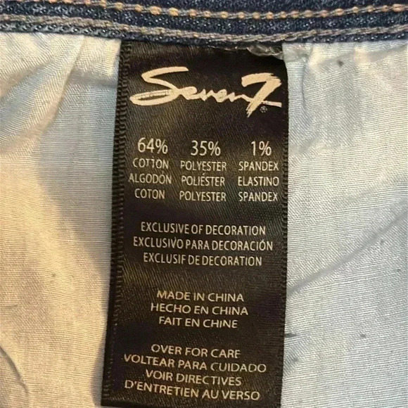 Seven 7 jeans wide-leg crop pant—ankle straight - Picture 8 of 9